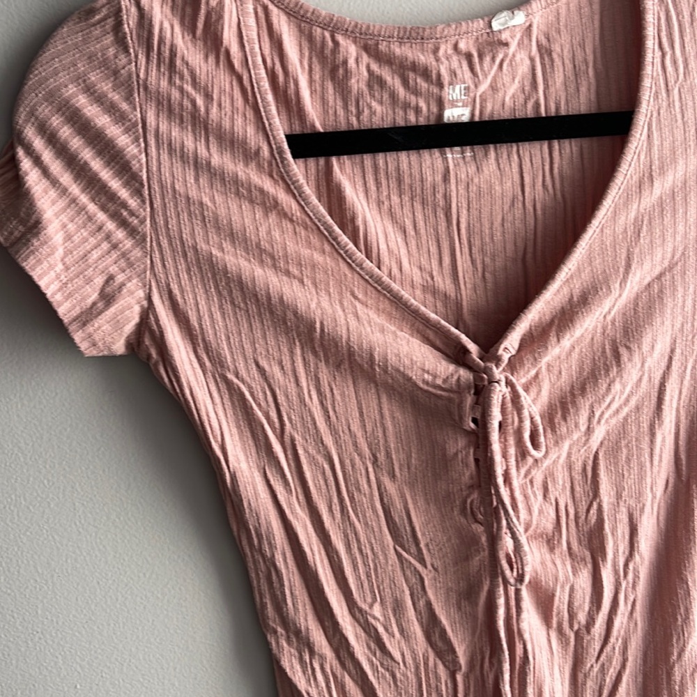 Pink bodysuit